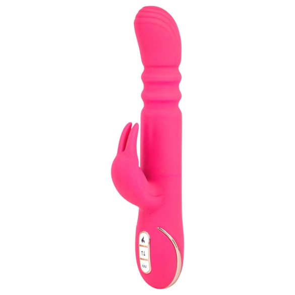 Vibe Couture Rabbit Ablaze - Thrusting Clitoral Vibrator (Pink)