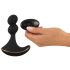ANOS - Dual Motor Rotating Black Anal Vibrator