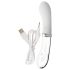 You2toys Liaison - Silicone-Glass LED Vibrator (Clear-White) 