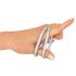 You2Toys - Triple Silicone Ring for Him (Silver)