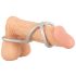 You2Toys - Triple Silicone Ring for Him (Silver)