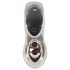Bad Kitty - Rechargeable LED Vaginal Speculum (Black-Clear)