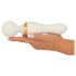 You2Toys Glow in the Dark Massager Vibrator (White)