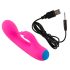 You2Toys - Rechargeable Waterproof Vibrator with Clitoral Arm (Pink)