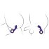 SMILE - Rechargeable G-Spot & P-Spot Vibrator (Purple)