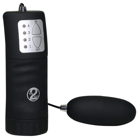 You2Toys - Velvet Black Vibrating Egg - Silky Smooth