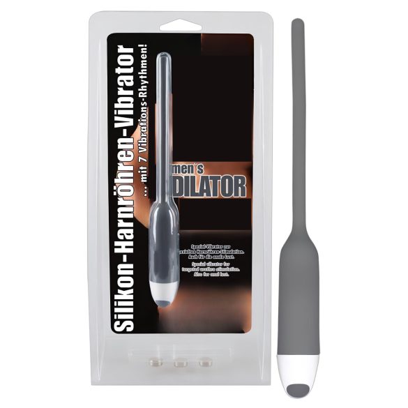 You2Toys - Silicone Urethral Vibrator - Gray (6mm)