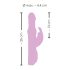 SMILE Pearly Rabbit - Beaded Vibrator (Pink)