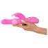 SMILE Pearly Rabbit - Beaded Vibrator (Pink)