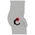 Rebel - Curved Prostate Massager (Black)