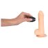 Wireless 7 - Silicone Vibrator with Remote Control (Natural)