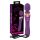 Javida Double - Violet Massaging Vibrator