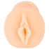 Easy Job Ruth - Lifelike Vibrating Faux Vagina (Natural)