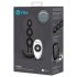 b-Vibe - Triple Bead Rechargeable Anal Vibrator (Black)
