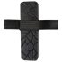 Double Thruster - Strap-On Dual Vibrator (Black)