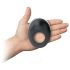 Hot Octopuss Atom - Rechargeable Vibrating Penis Ring (Black)