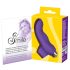 SMILE Wave Silicone Finger Vibrator (Purple)