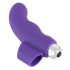 SMILE Wave Silicone Finger Vibrator (Purple)