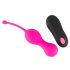 SMILE Love Balls - Rechargeable Pink Vibrating Egg with Remote Control