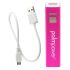 PalmPower Wand - Massaging Vibrator with Powerbank (Pink-Grey)