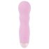 Cuties Mini Rose - Rechargeable, Wavy Vibrator (Pink) 