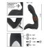 Rebel - Rechargeable Prostate Massager with Shaft (Black)