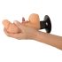 Nature Skin M - Realistic Suction Cup Vibrator (Natural)