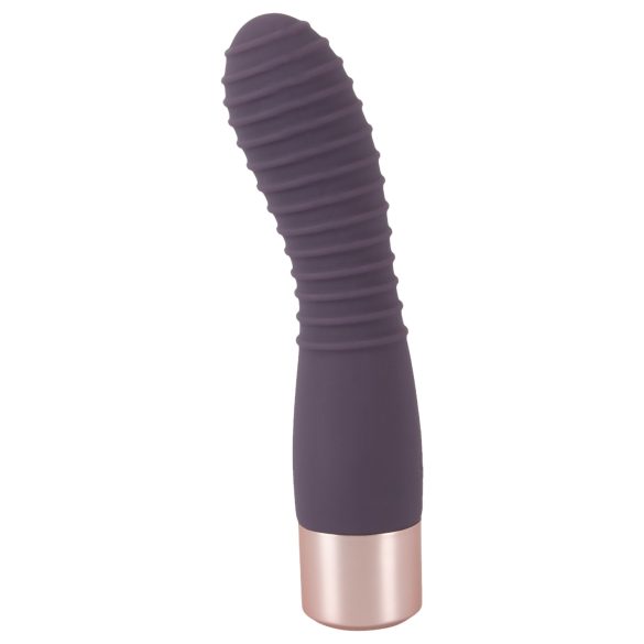 You2Toys Elegant Flexy - Rechargeable Ribbed G-Spot Vibrator (Purple)