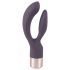 You2Toys Elegant Rechargeable Dual Vibrator with Clitoral Arm (Purple)