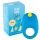 ROMP Juke - Waterproof Vibrating Penis Ring (Blue)