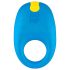 ROMP Juke - Waterproof Vibrating Penis Ring (Blue)