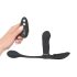 GoGasm Rechargeable 3-in-1 Radio-Controlled Black Vibrator