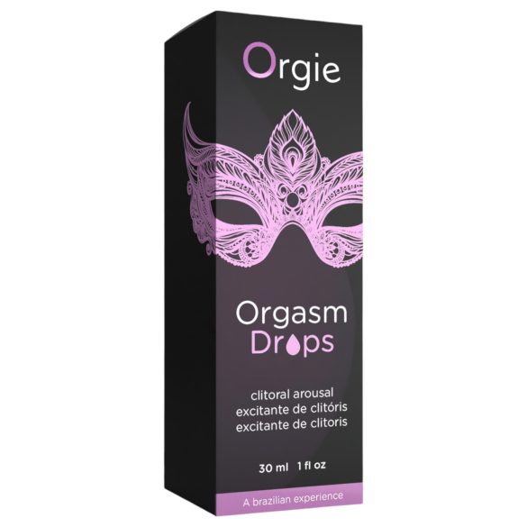 Orgie Orgasm Drops - Arousal Enhancer for Women (30ml)