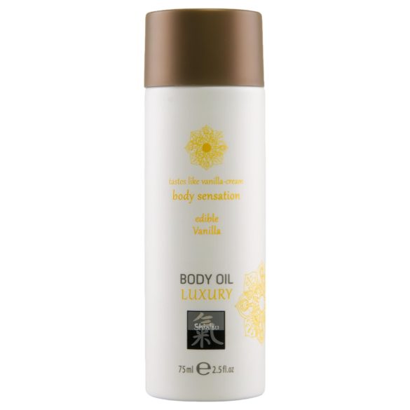 Shiatsu Luxury - Edible Massage Oil - Vanilla (75ml)