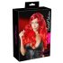 Long, Wavy Red Wig with Bangs