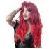 Long, Wavy Red Wig with Bangs