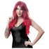 Long, Wavy Red Wig with Bangs