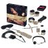 Master & Sub - Bondage Play Set (Brown-Black)