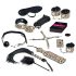 Master & Sub - Bondage Play Set (Brown-Black)