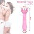 Sunfo - Pink Dual Stimulator for Nipple & G-Spot Pleasure