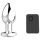 Sunfo - Silver Wireless Radio-Controlled Anal Vibrator