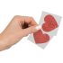 Sparkling Heart Nipple Stickers