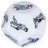 12-Sided Romance Dice - White