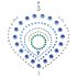Glittering Diamonds Intimate Jewelry Set - 3 Piece (Blue)