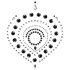 Sparkling Diamonds Intimate Jewelry Set - 3 Pieces (Black)