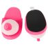 Plush Pink Slippers - Boob-Shaped