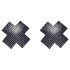 Cottelli - Black Rhinestone X Nipple Cover
