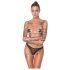 Cottelli - Black Rhinestone X Nipple Cover