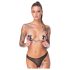 Cottelli - Black Piercing Nipple Stickers