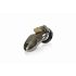 CB-6000 - Luxury Chrome Chastity Cage with Lock